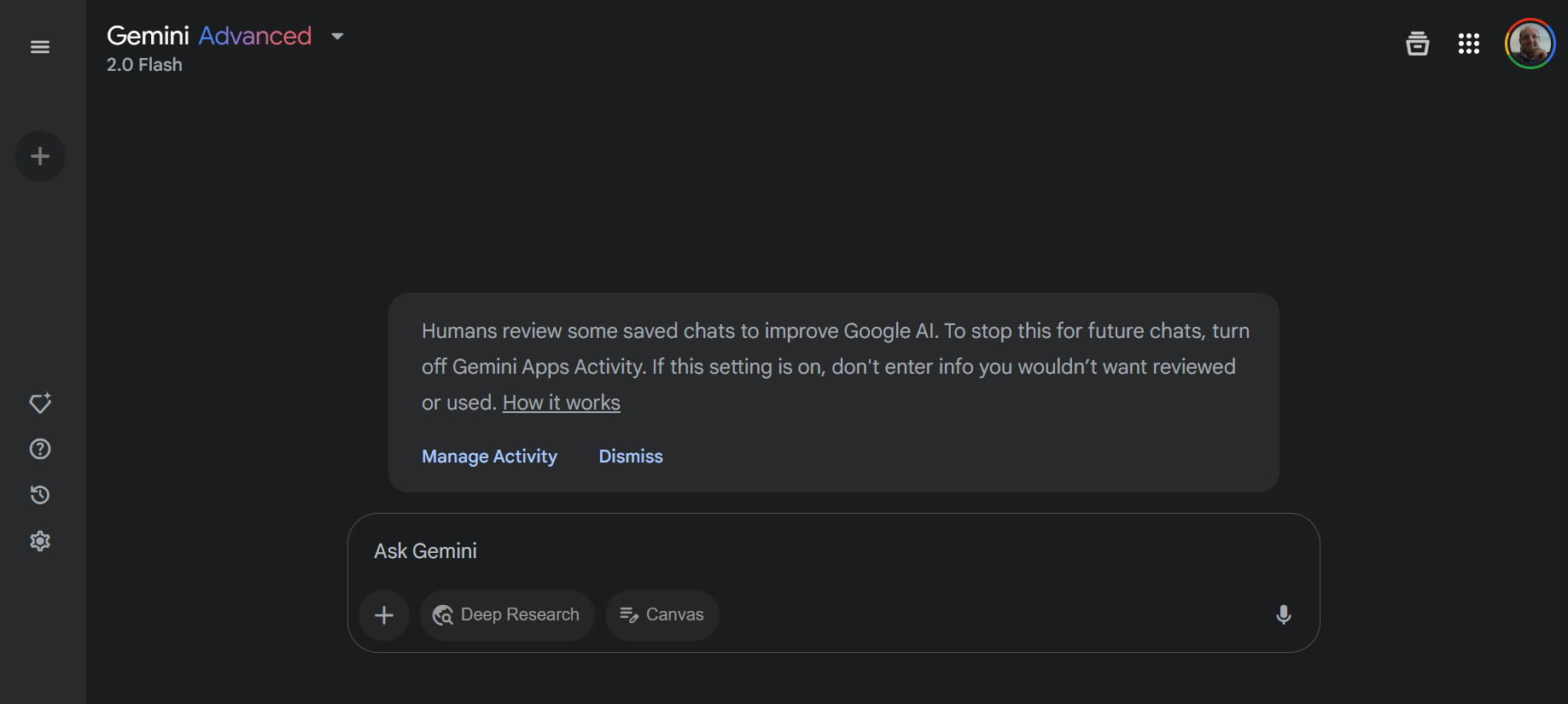 Sito web Google Gemini.